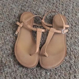 Nude old navy sandals size 9